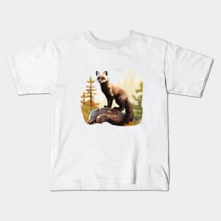 Pine Marten Kids T-Shirt